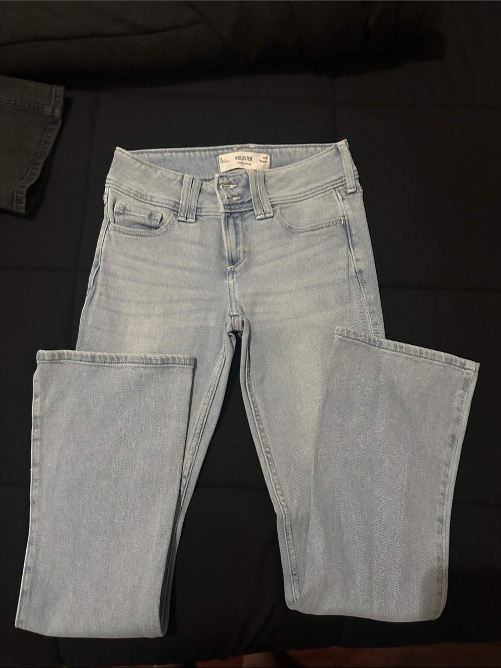 Hollister Pale Blue Flare Jeans
